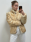1970s Rabbit Fur Coat