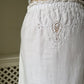 1990s Reworked Antique Tablecloth Skirt