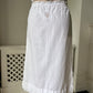 1990s Reworked Antique Tablecloth Skirt