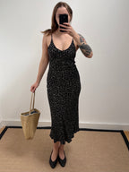 1990s Floral Slip Dress