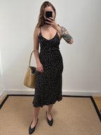 1990s Floral Slip Dress