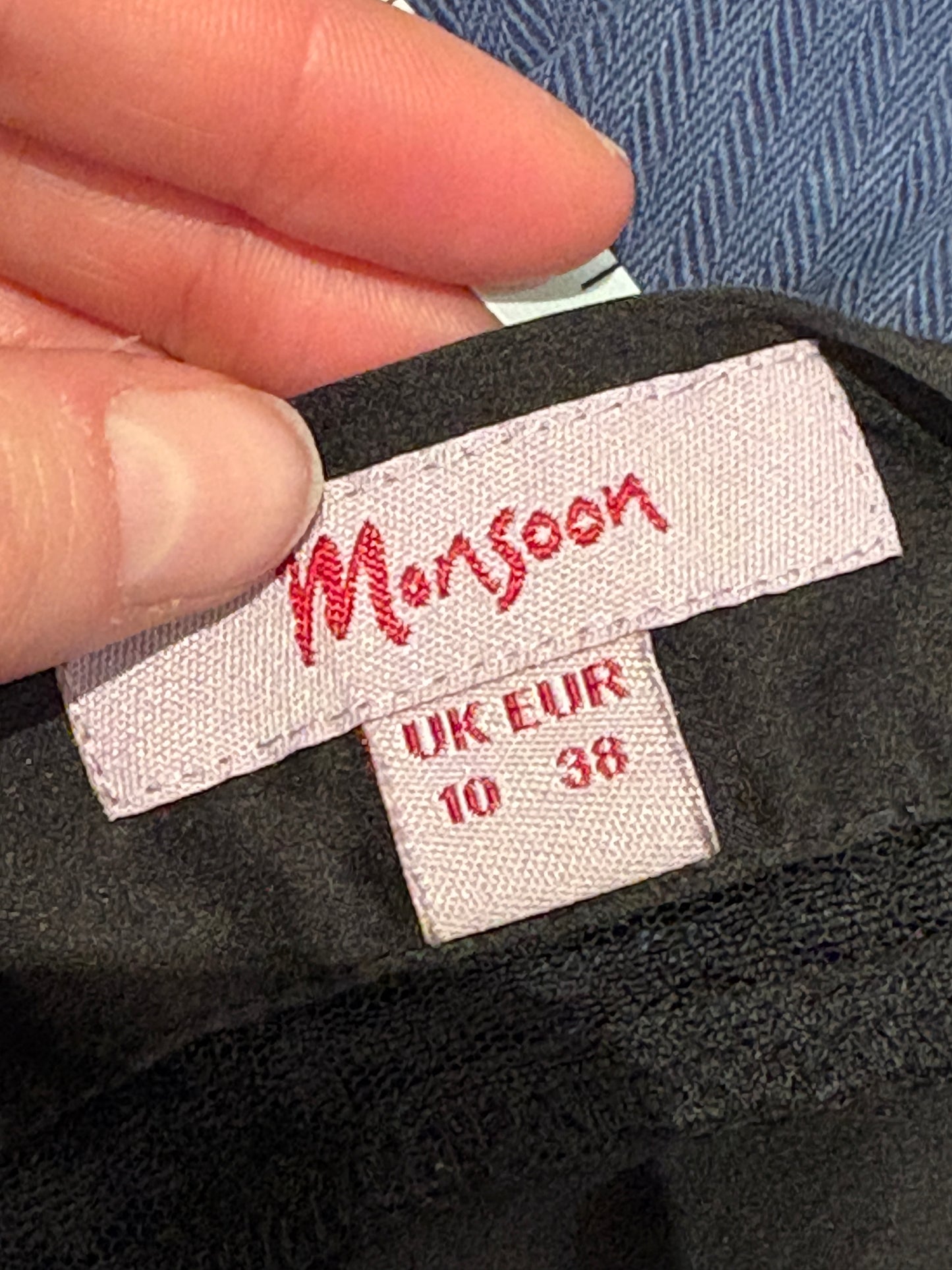 1990s Black Silk 'Monsoon' Camisole