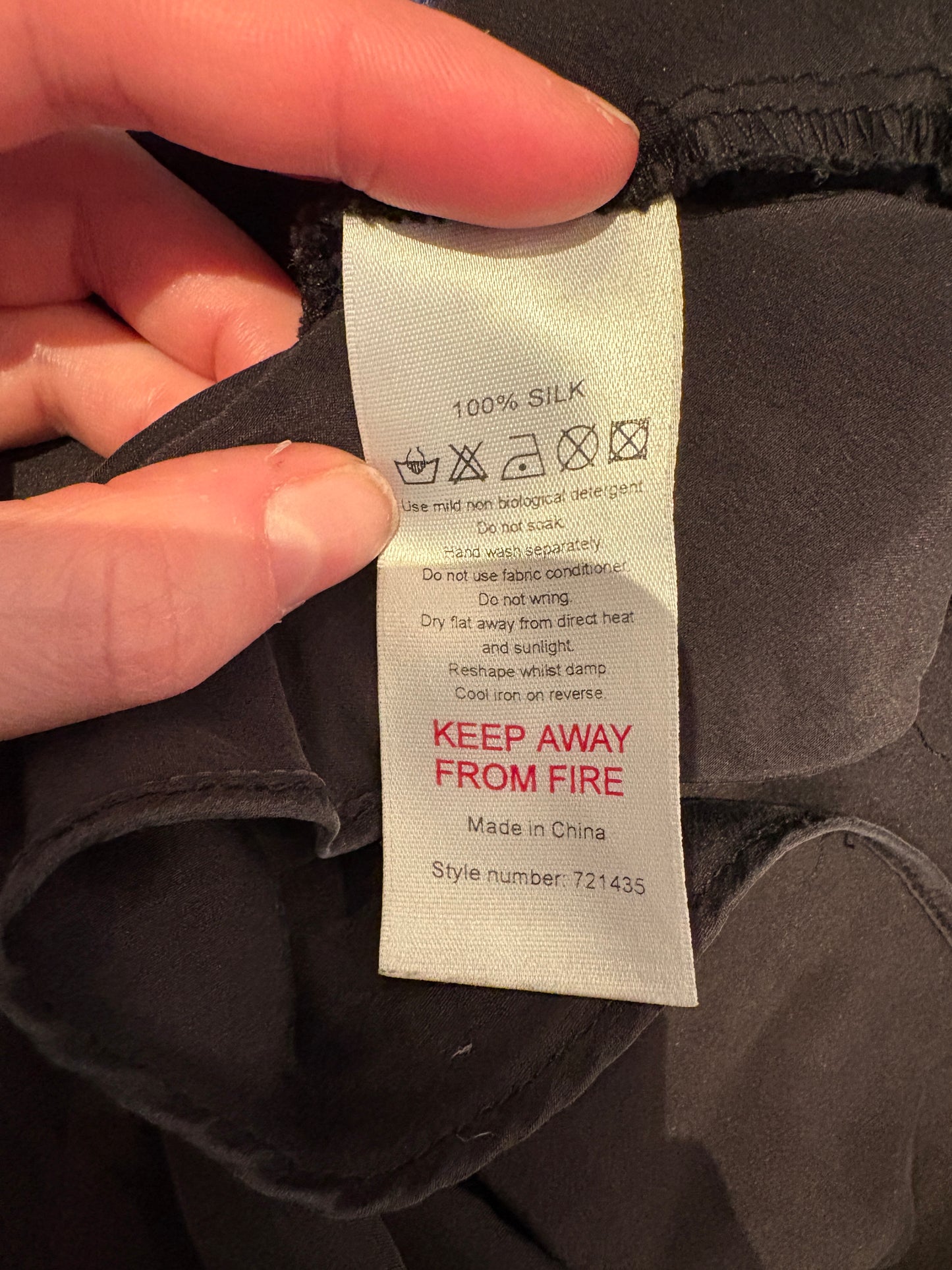 1990s Black Silk 'Monsoon' Camisole