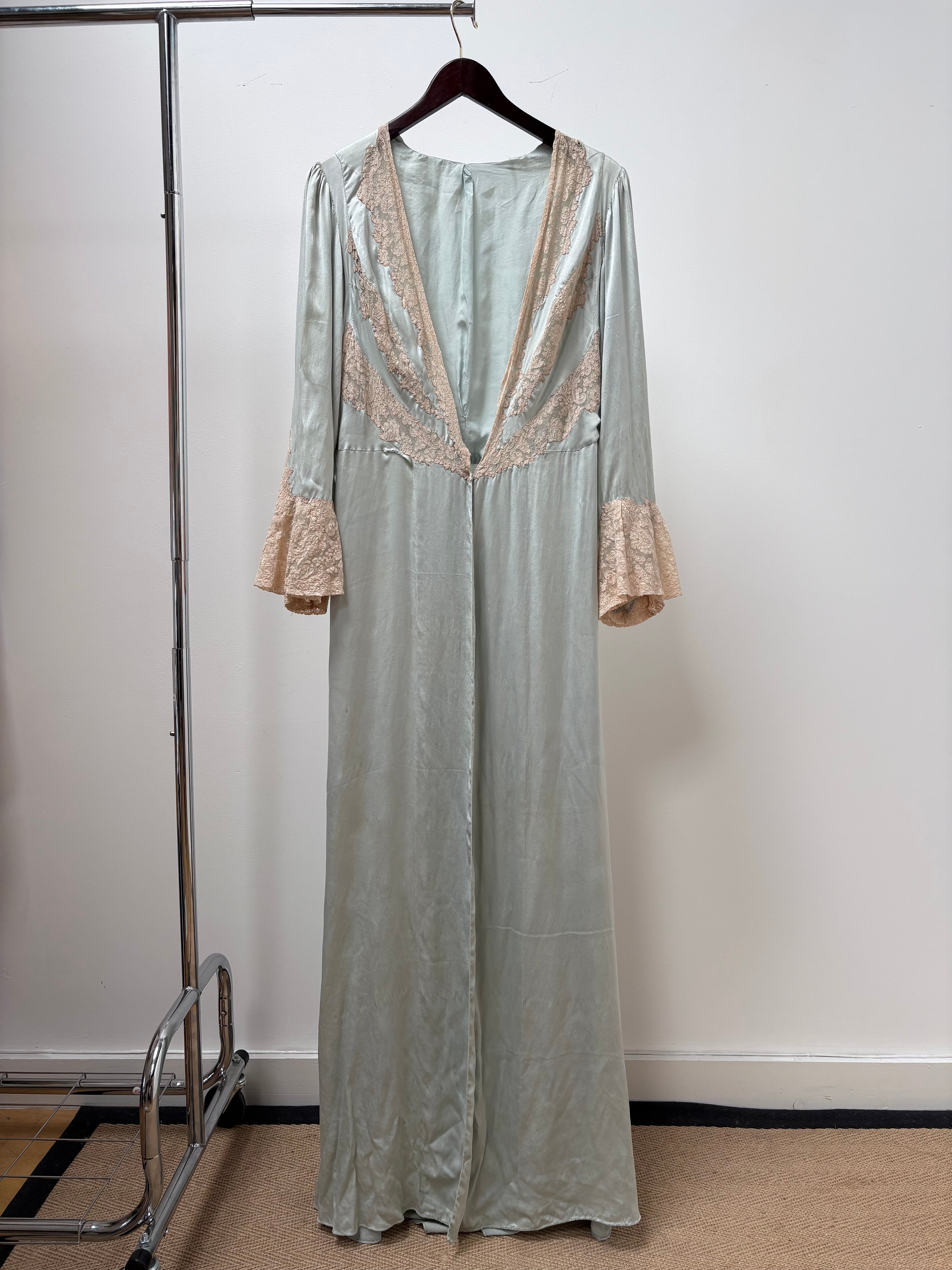 1930s Pure Silk Gown