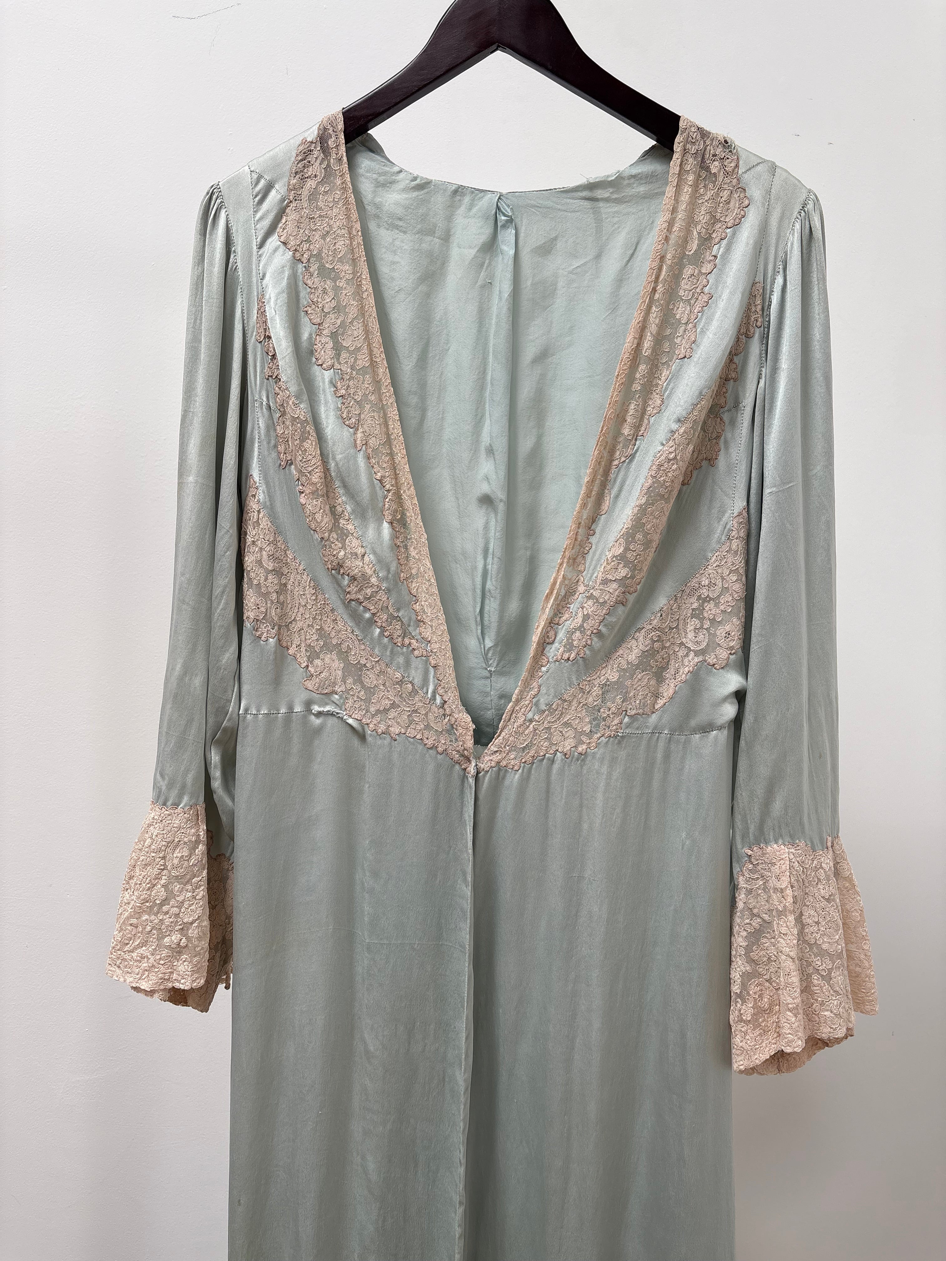 1930s Pure Silk Gown