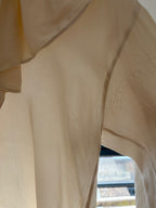 2000s Silk Ruffle Blouse