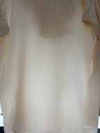 2000s Silk Ruffle Blouse