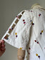 1970s Printed Canvas Cotton Skirt Suit