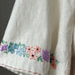 1940s Hand Embroidered Cotton Bed Jacket