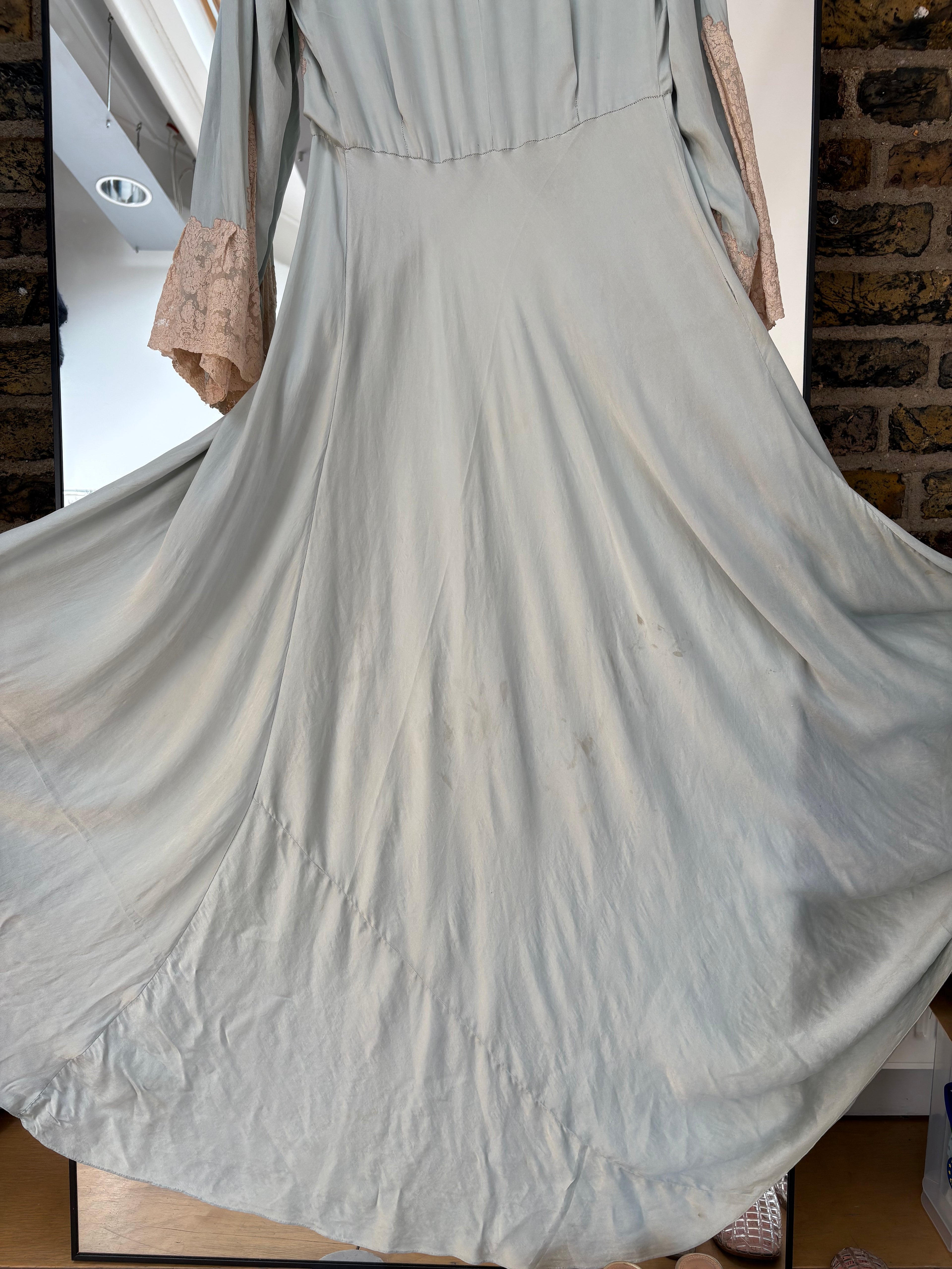 1930s Pure Silk Gown