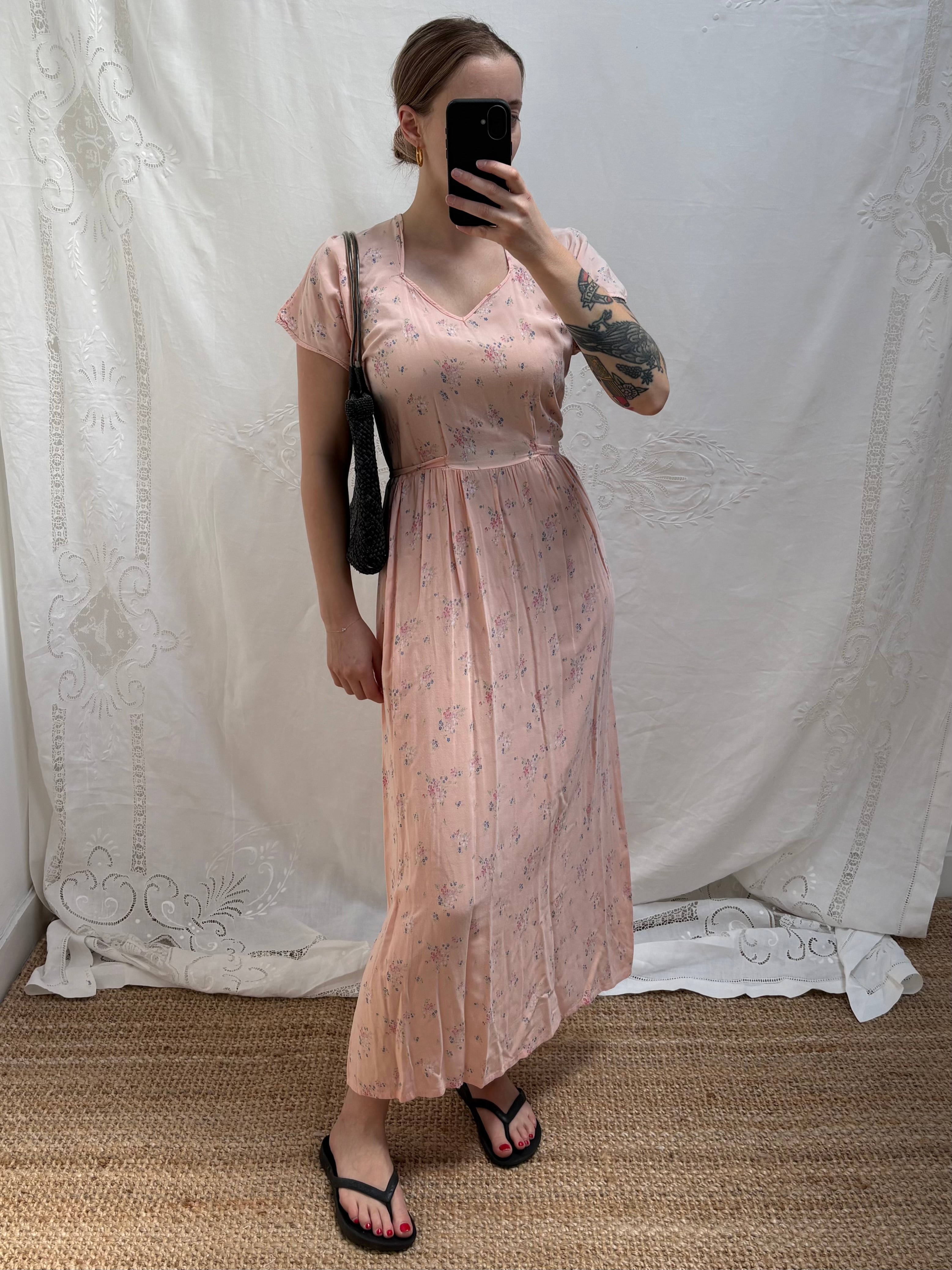1940s Brushed Cotton Nightdress