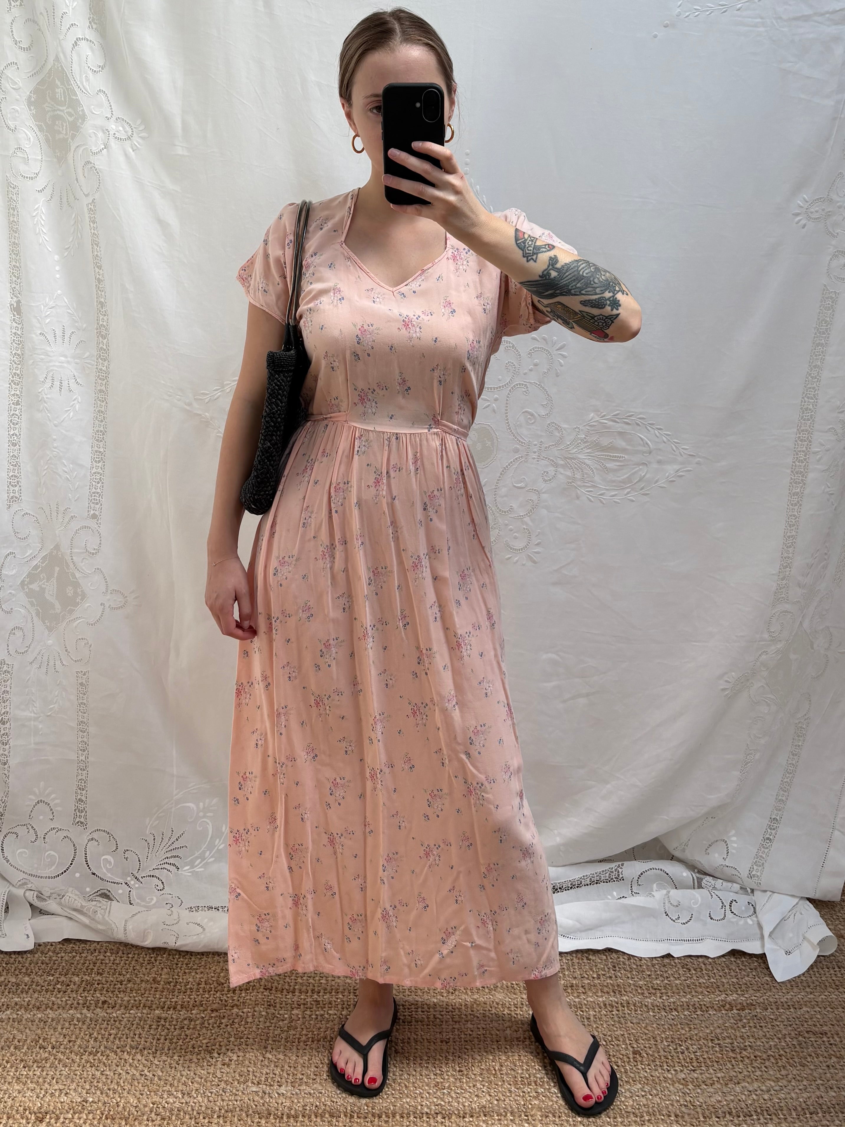 1940s Brushed Cotton Nightdress