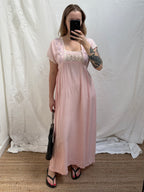 1920s Pure Cotton Nursing Nightdress
