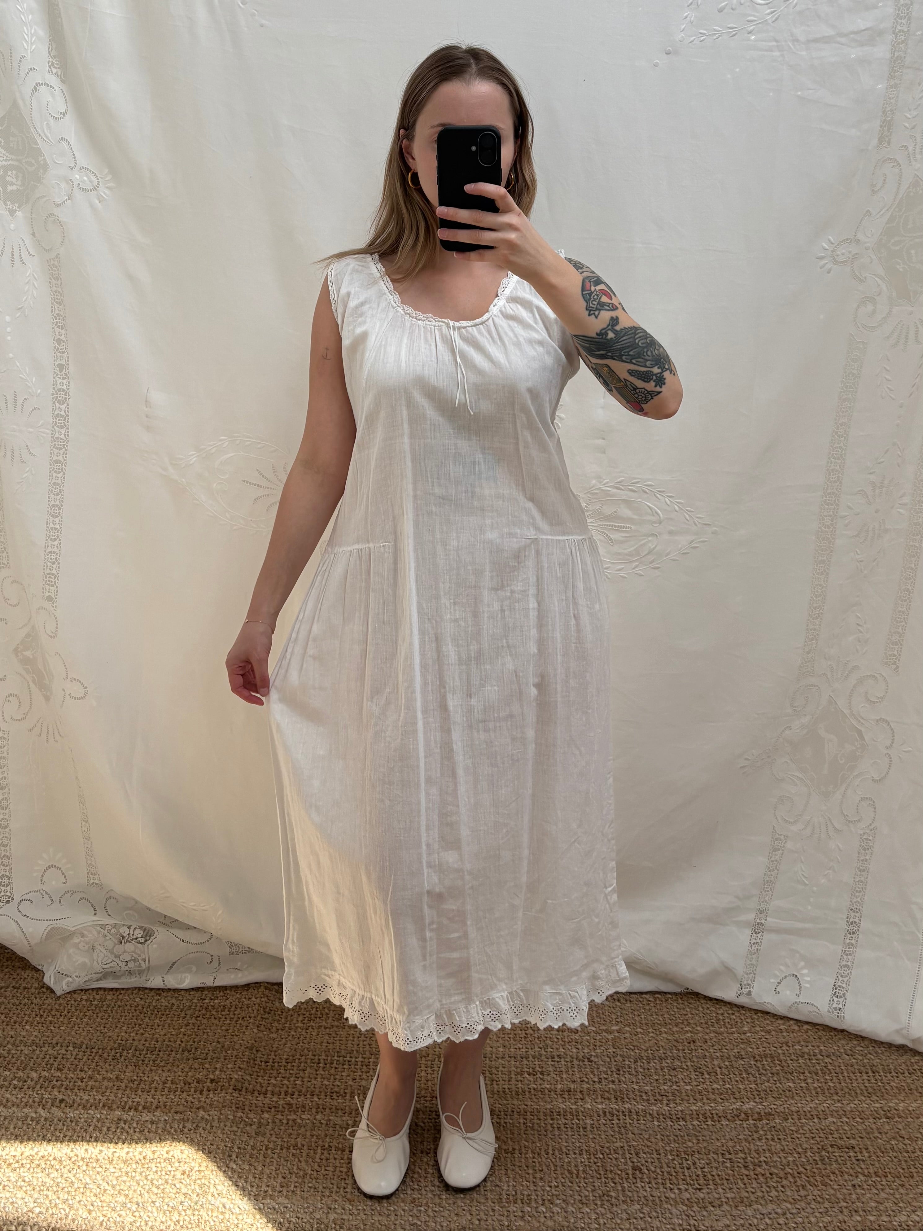 1910s Pure Cotton Dress