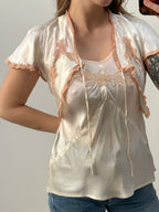 1930s Ultra Cropped Bed Jacket