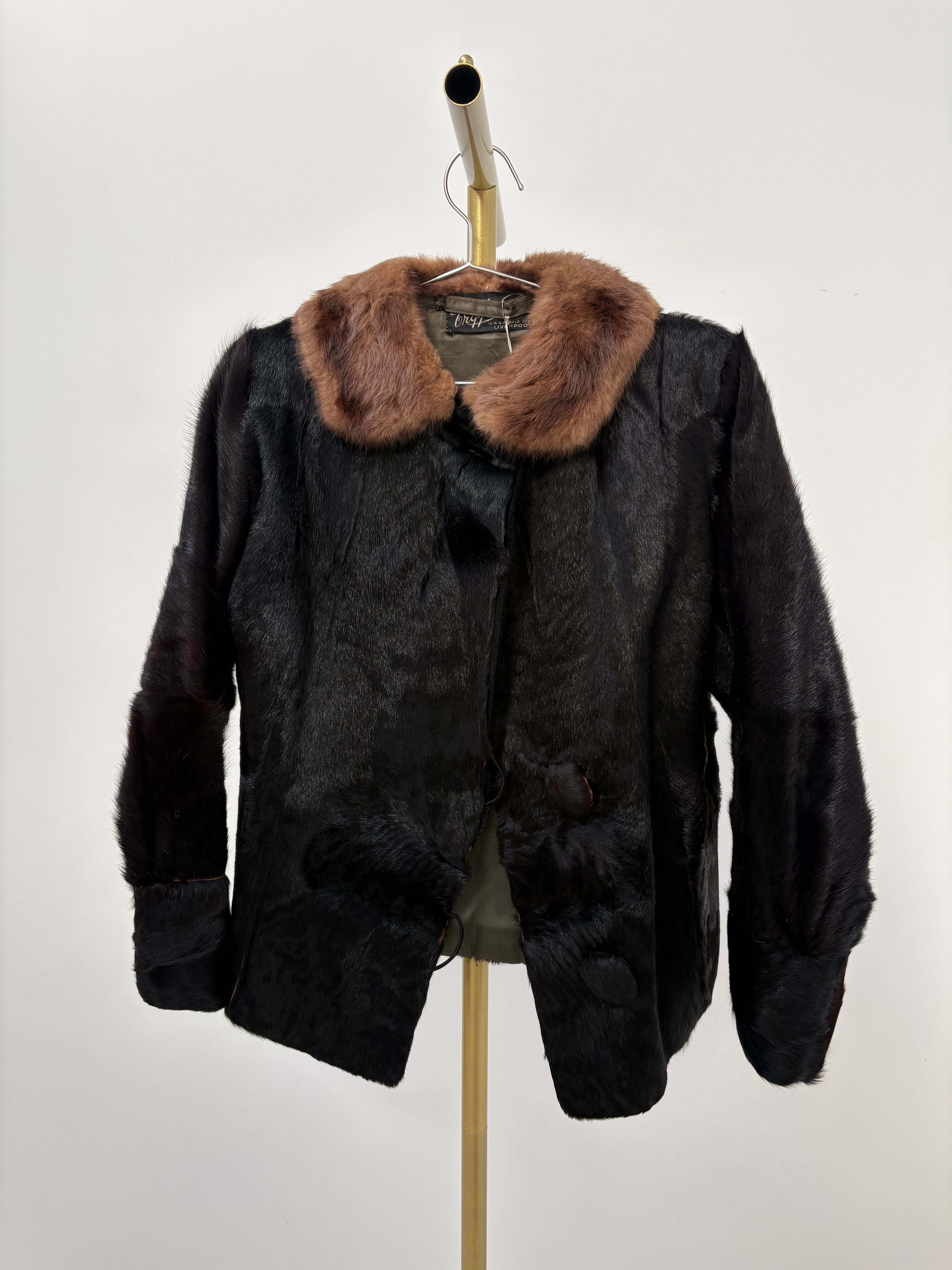 1930s Pony Hair Jacket