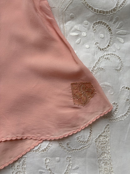 1940s 'CC41' Deadstock Pink Tap Pants