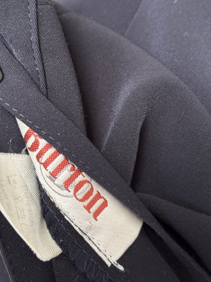 1990s Navy Pencil Skirt