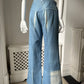1970s Bleached Bell Bottom Jeans