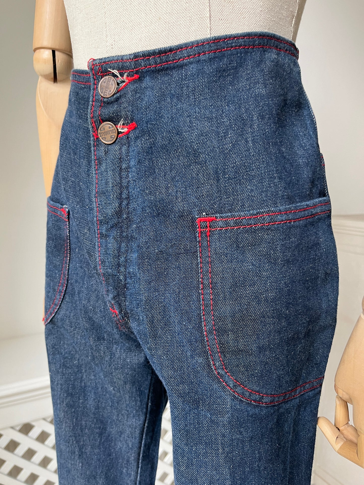 1970s 'Colonials' Bell-Bottom Jeans