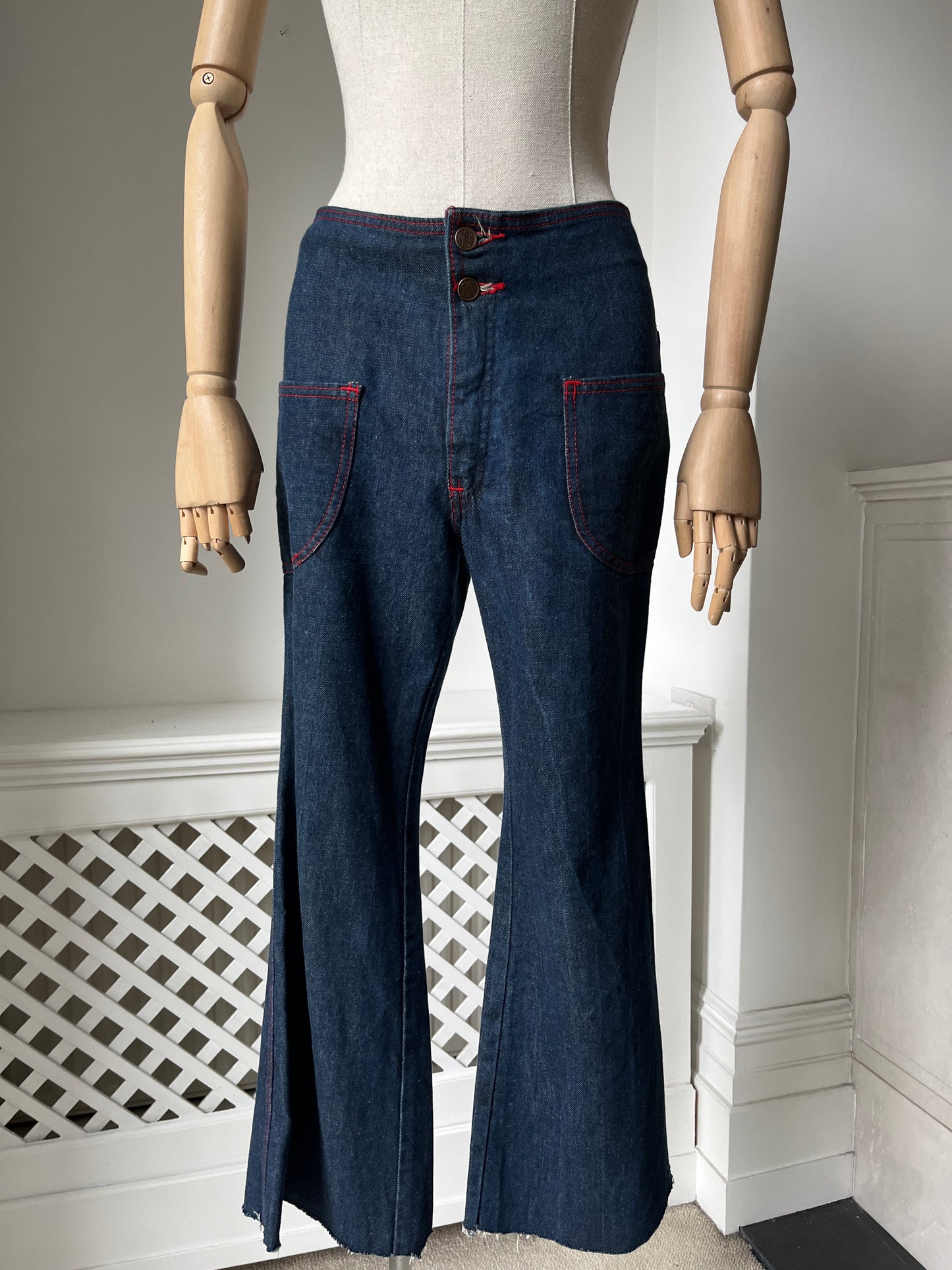 1970s 'Colonials' Bell-Bottom Jeans