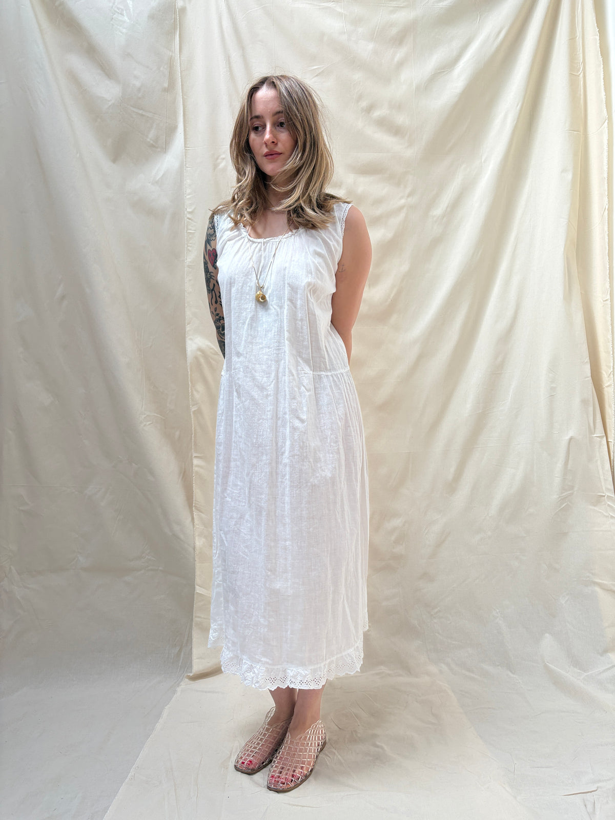 1910s Pure Cotton Dress