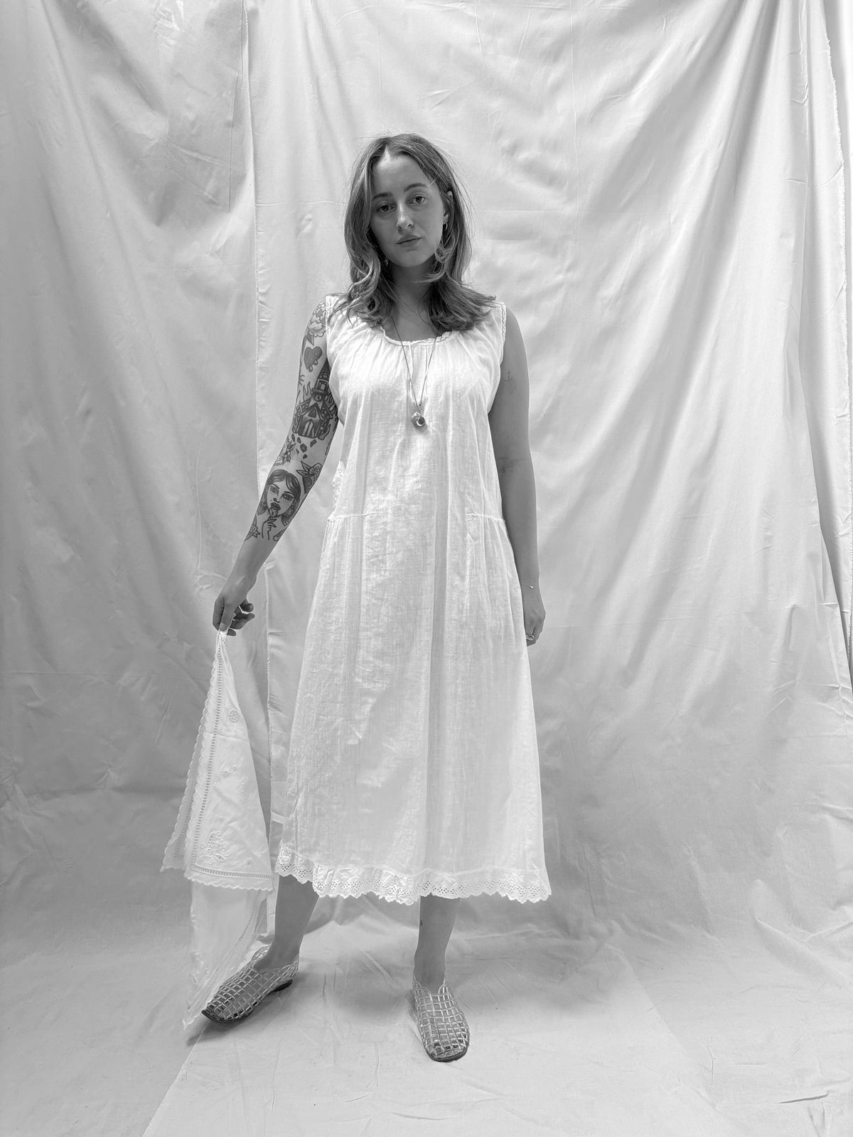 1910s Pure Cotton Dress