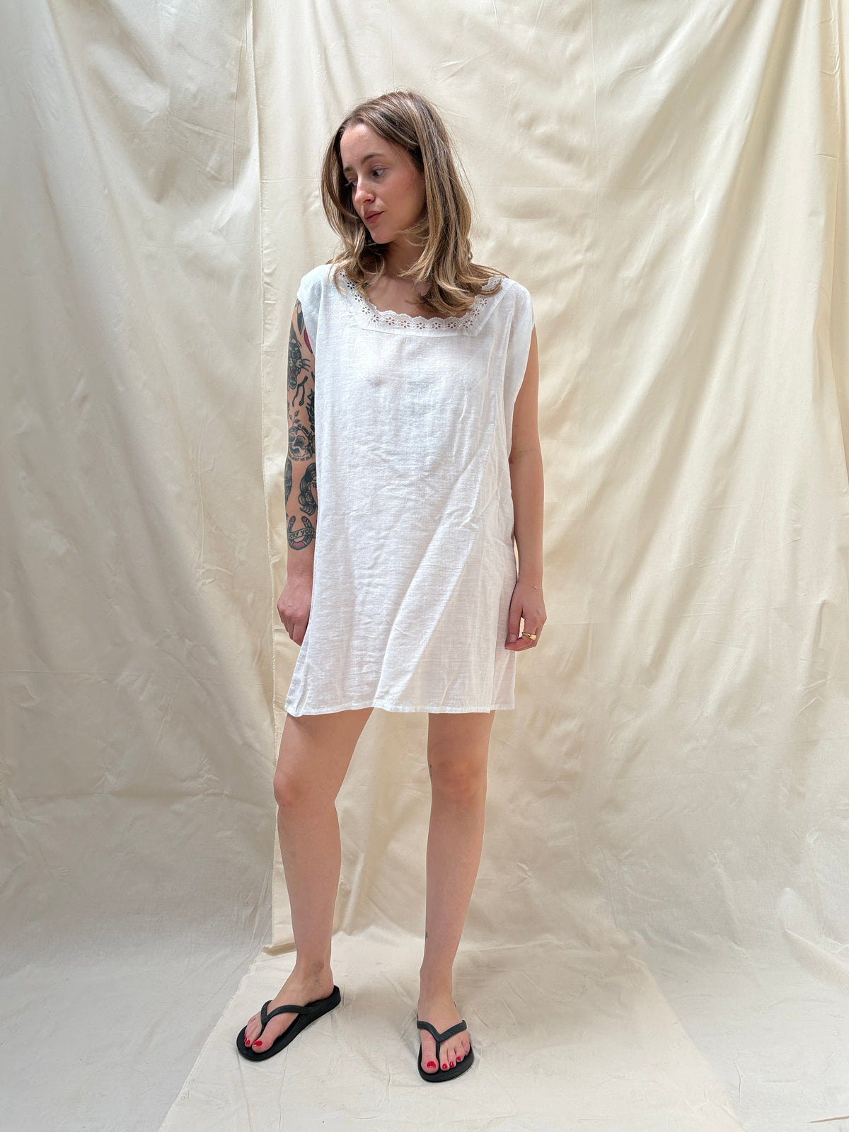 1900s Pure Cotton Dress