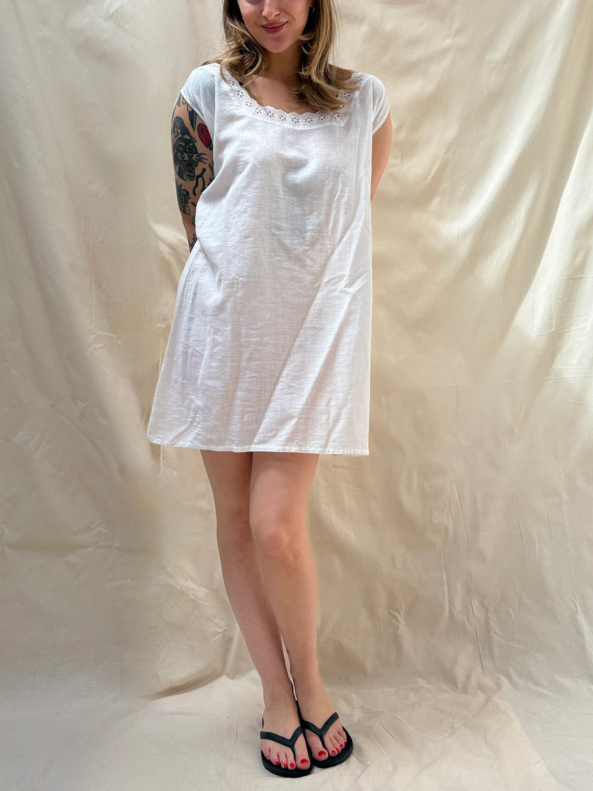 1900s Pure Cotton Dress