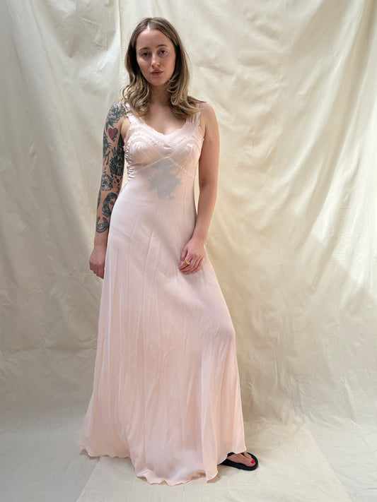 1970s Deadstock Pure Silk Slip Dress