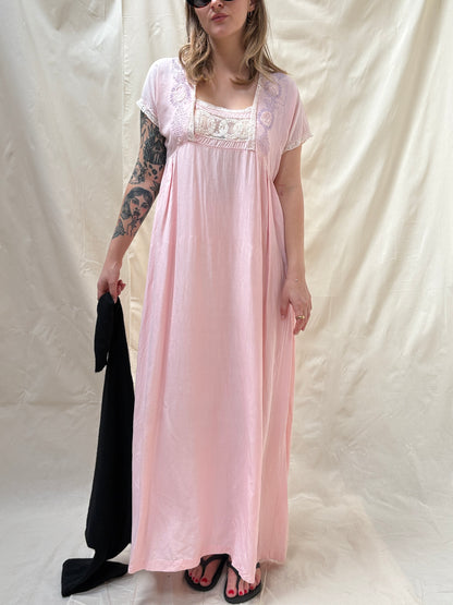 1920s Pure Cotton Nursing Dress