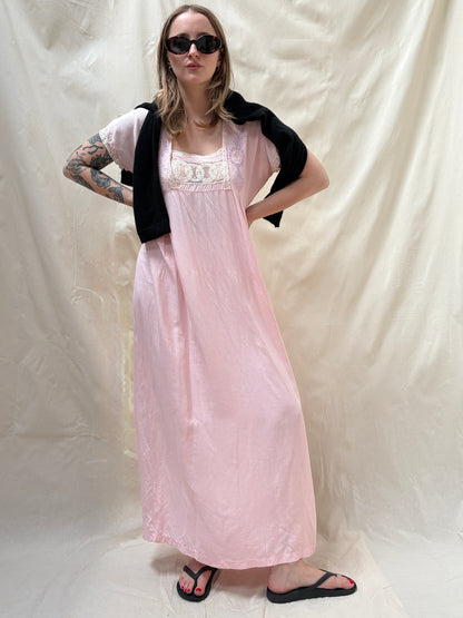 1920s Pure Cotton Nursing Dress