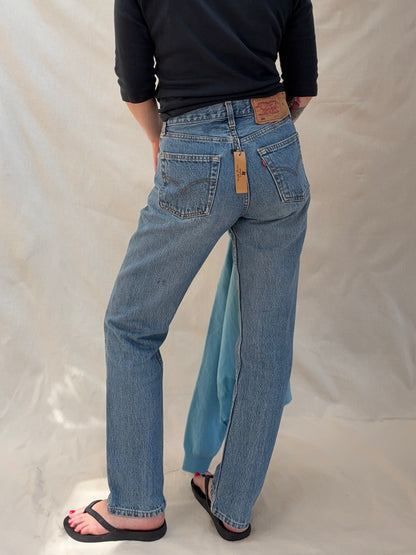 2000s 'Levi's' 501 Straight Leg Jeans