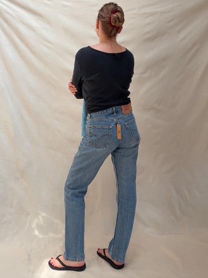 2000s 'Levi's' 501 Straight Leg Jeans
