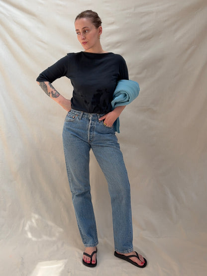 2000s 'Levi's' 501 Straight Leg Jeans