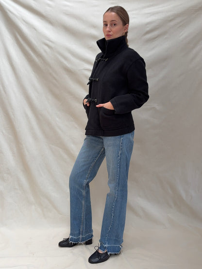 2000s 'Ralph Lauren' Duffle Cardigan