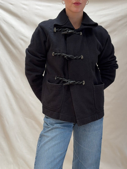 2000s 'Ralph Lauren' Duffle Cardigan