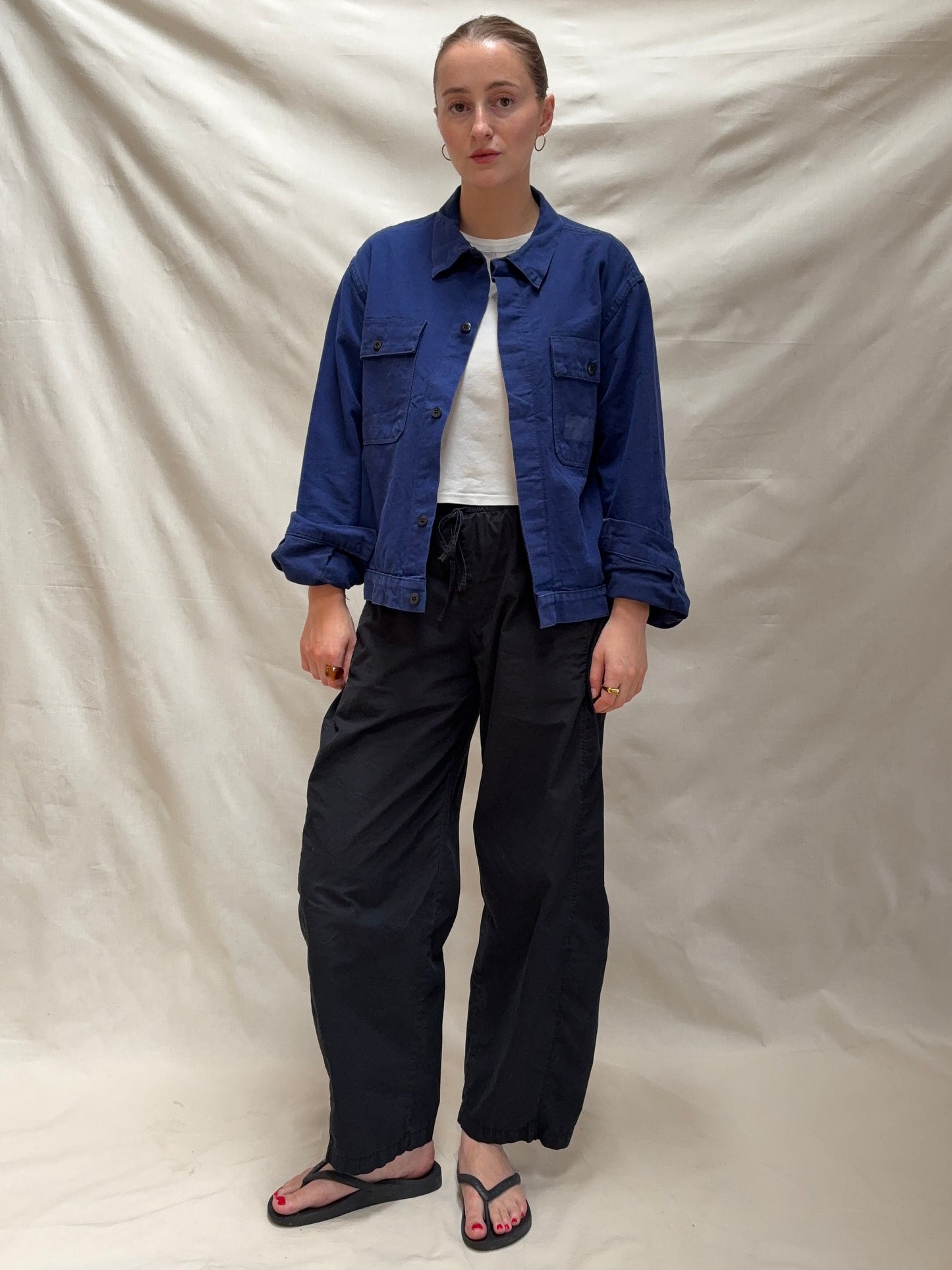 1970s Blue Chore Jacket