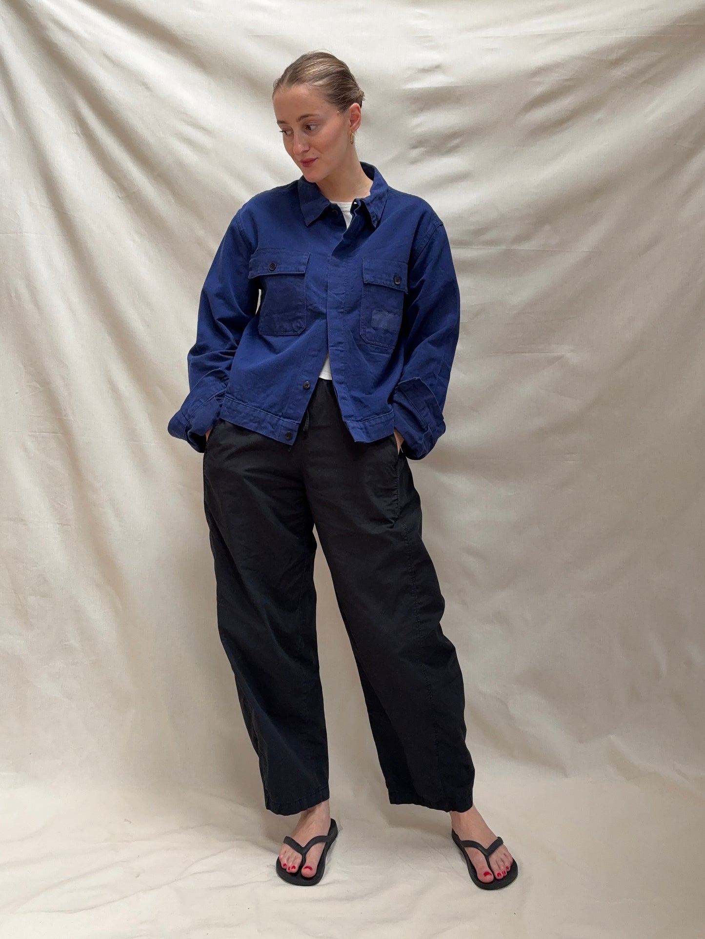 1970s Blue Chore Jacket