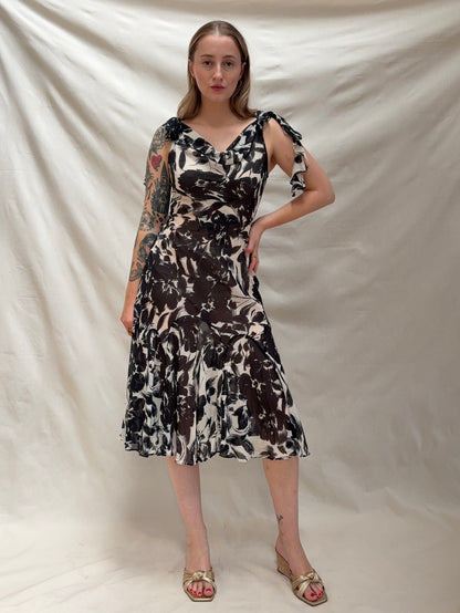 2000s Pure Silk Dress