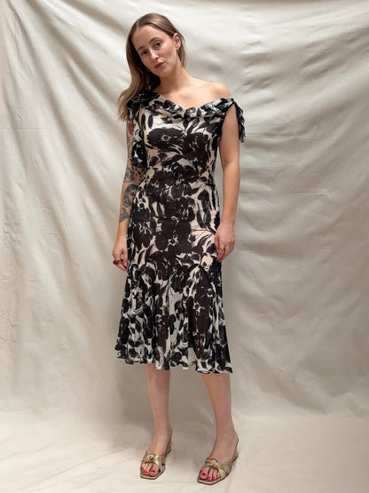 2000s Pure Silk Dress