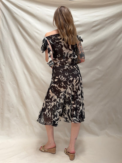 2000s Pure Silk Dress