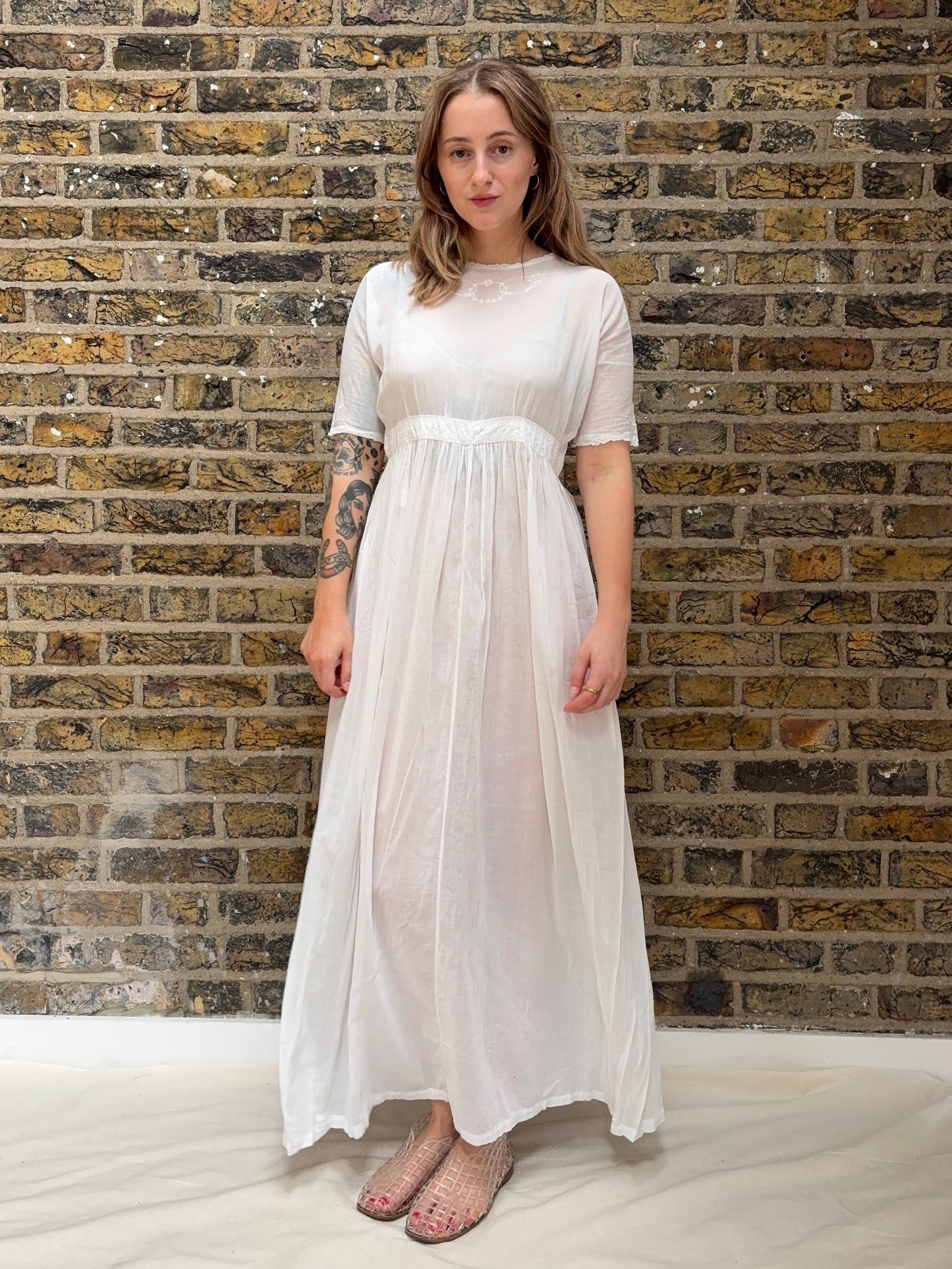 1910s Pure Cotton Dress