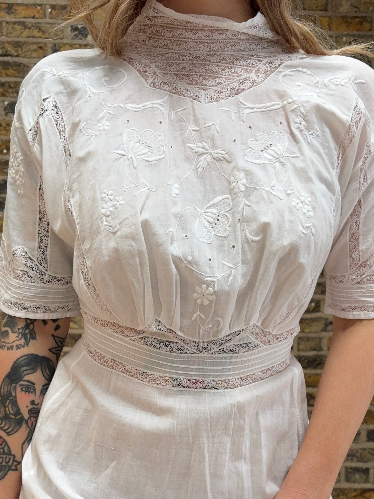 1910s Lawn Cotton Day Dress
