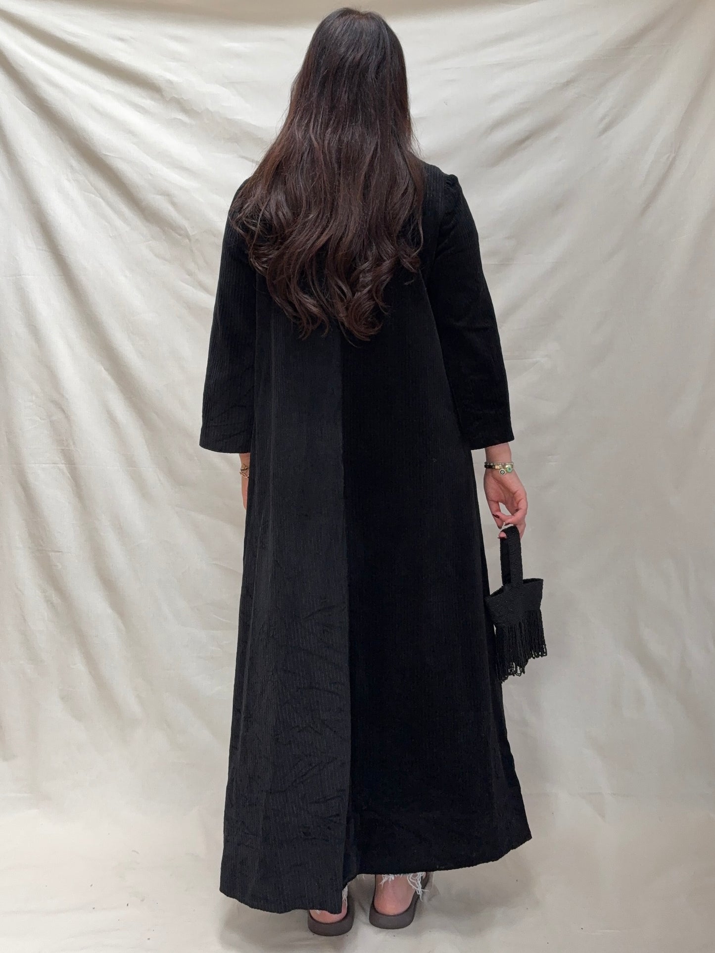 1960s Corduroy A-Line Evening Coat