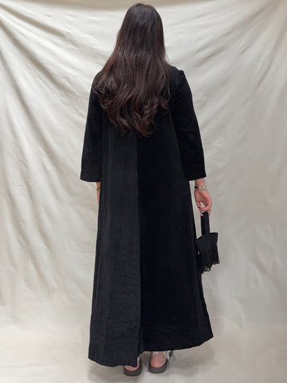 1960s Corduroy A-Line Evening Coat