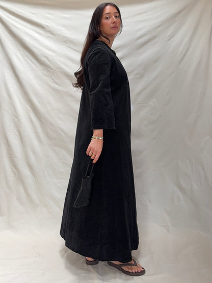 1960s Corduroy A-Line Evening Coat
