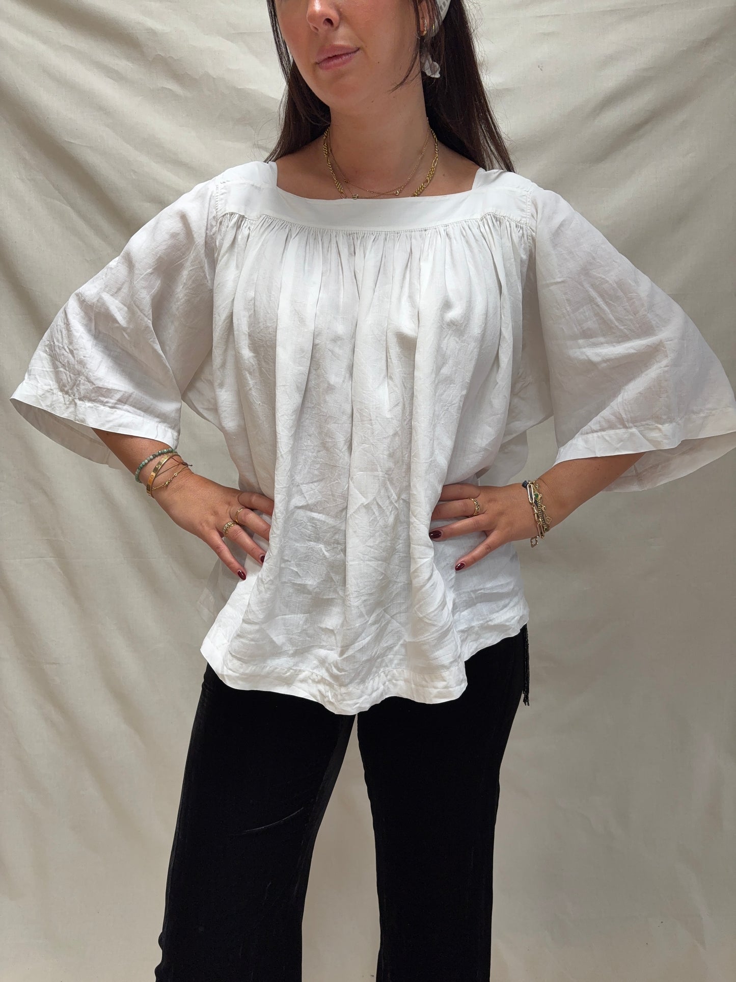 1940s 1950s Cotton Surplice