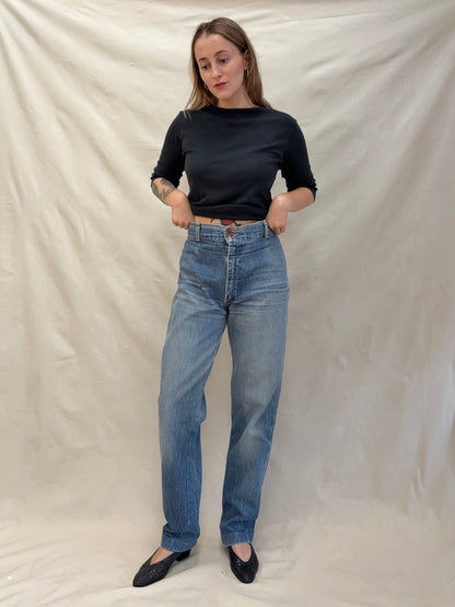 1980s 'Jean Machine' Tapered Jeans