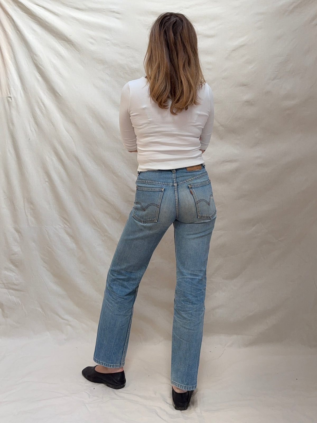 1980s 'Levi's' 515 Straight Leg Jeans
